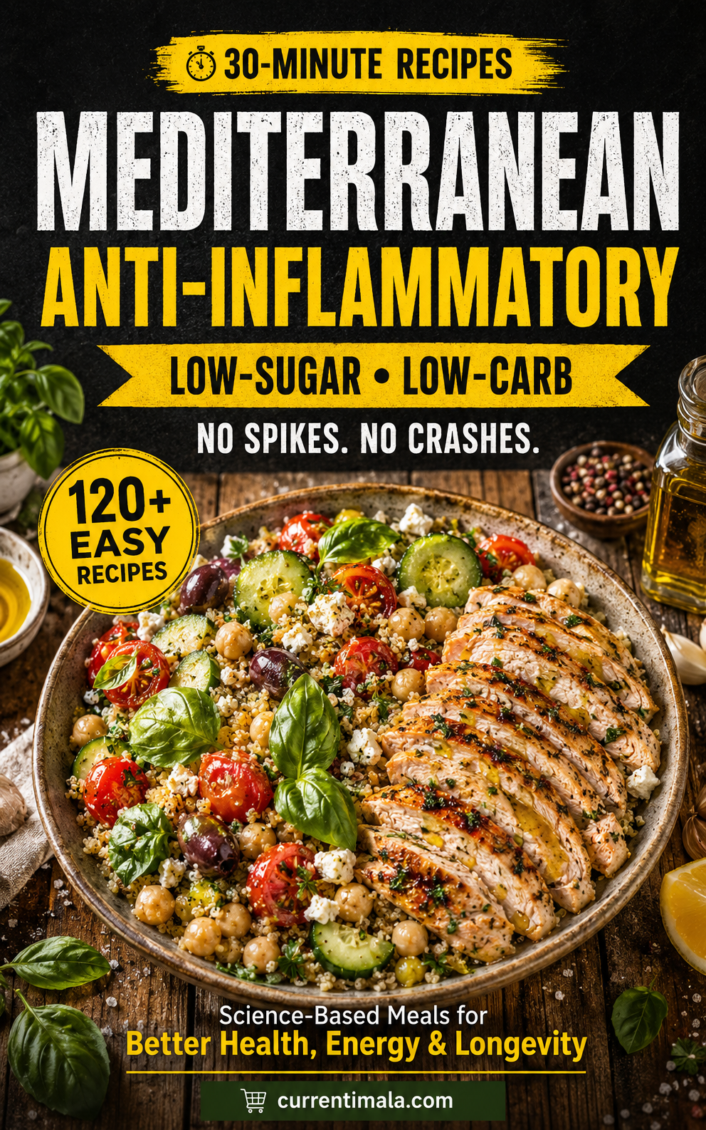 Anti-Age Mediterranean Diet for Longevity